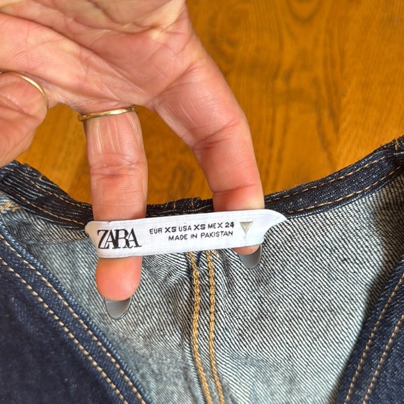 Zara Dark Blue Vest - Picture 11 of 11